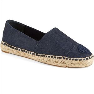 TORY BURCH denim espadrilles